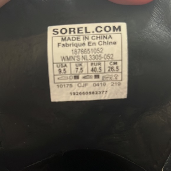 Sorel Women's Blake Lace Booties Size 9.5 - Picture 4 of 6